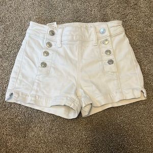 White American Eagle Jean Shorts Size 00